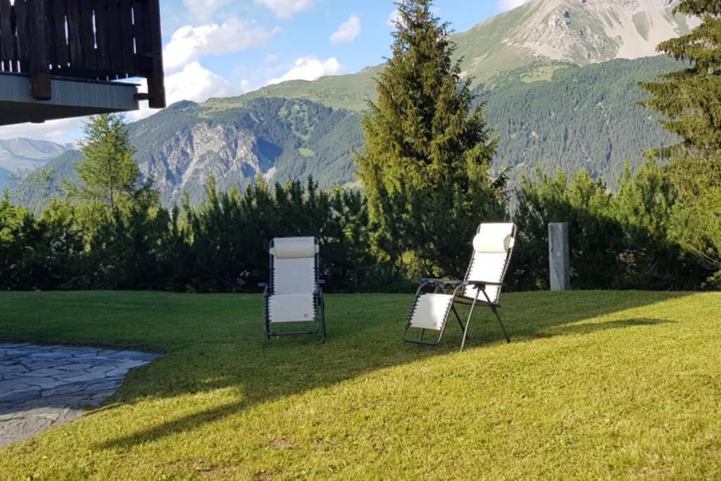 Chalet Wulli In Der Naehe Der Skianlagen Savognin Exterior foto