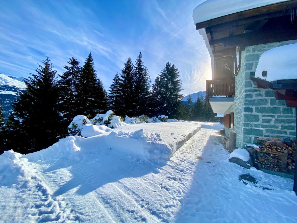 Chalet Wulli In Der Naehe Der Skianlagen Savognin Exterior foto
