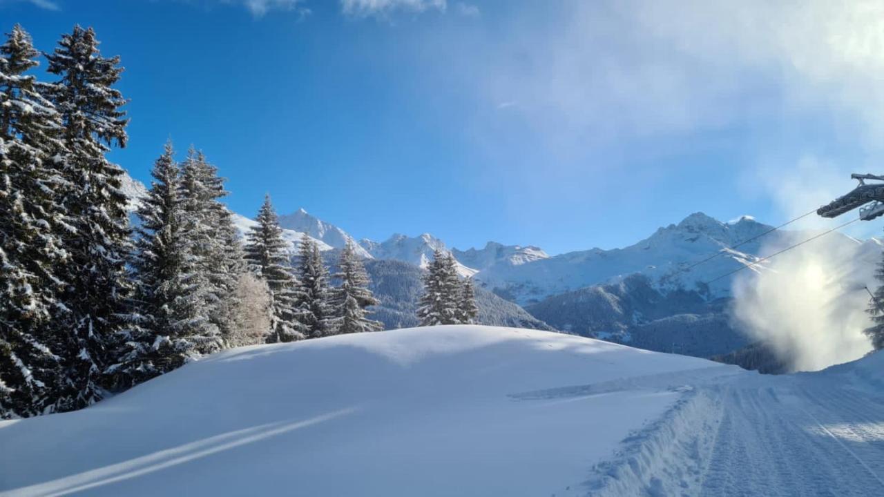 Chalet Wulli In Der Naehe Der Skianlagen Savognin Exterior foto